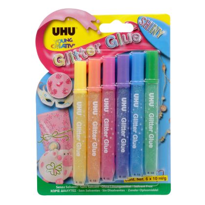 UHU       Glitter Glue Shiny