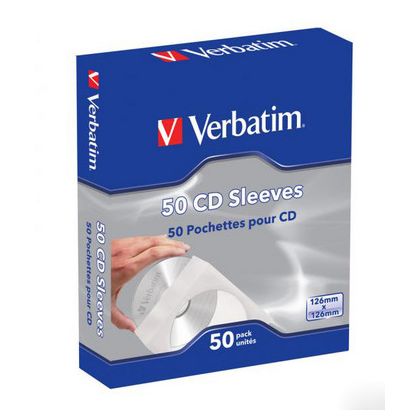 VERBATIM  CD-DVD paper sleeves
