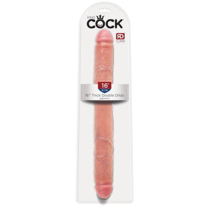 KC 16" Thick Double Dildo Ligh