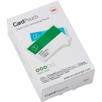 GBC       Laminiertasche         54×86mm