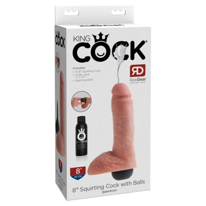 KC 8 Squirting Cock with Ball