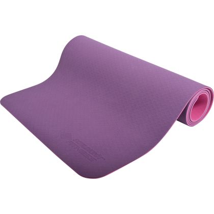 Yogamatte 4 mm Bicolor rosa
