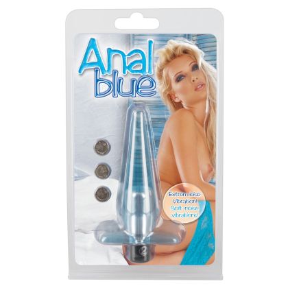 "Anal Blue" vibr. Buttplug