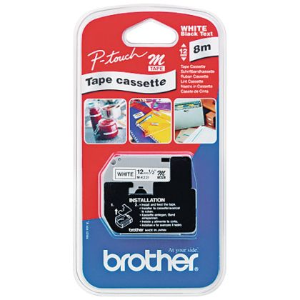 PTOUCH    Band,nicht lam.  schwarz/weiss