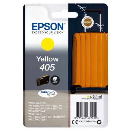 EPSON     Tintenpatrone 405       yellow