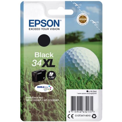 EPSON     Tintenpatrone XL       schwarz