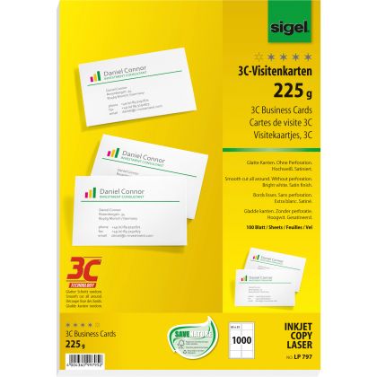 SIGEL     Visitenkarten          85x55mm