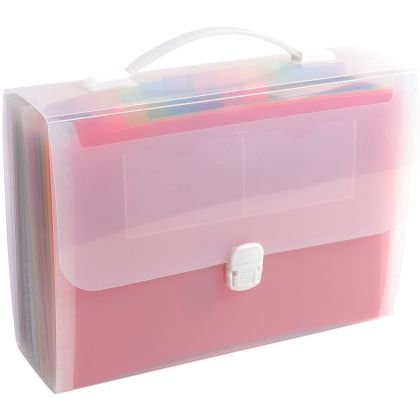 EXACOMPTA Fächermappe Crystal         A4
