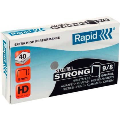 RAPID     Heftklammern SuperStrong 9/8mm