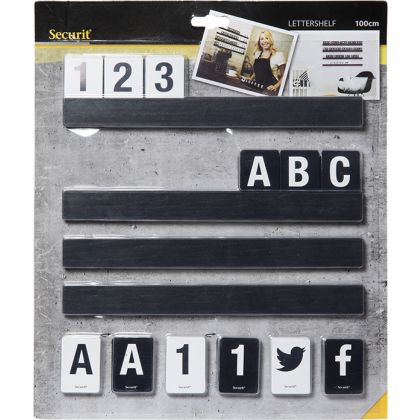 SECURIT   Buchstabenleiste, Set 1m