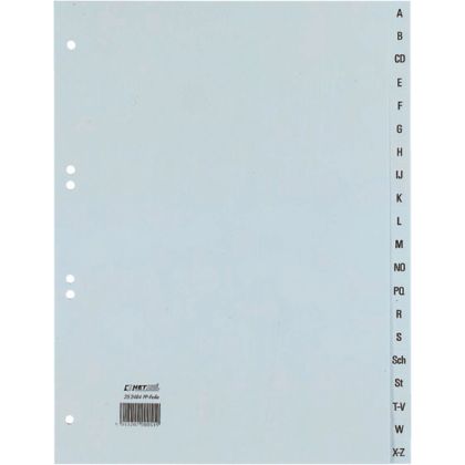 HETZEL    Register Kunststoff         A4
