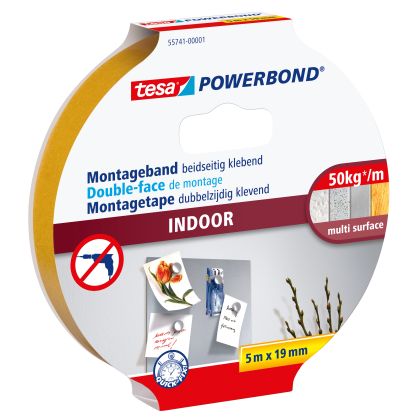 TESA      Montageband Indoor     19mmx5m