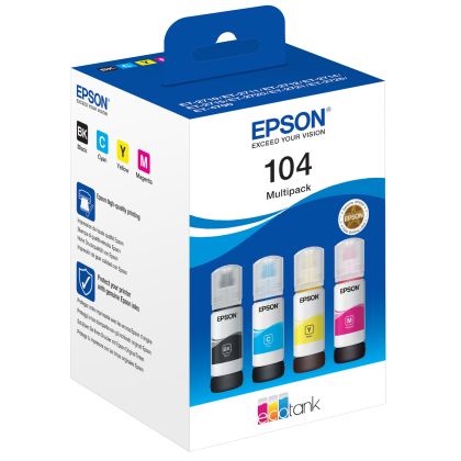 EPSON     Multipack Tinte 104      CMYBK