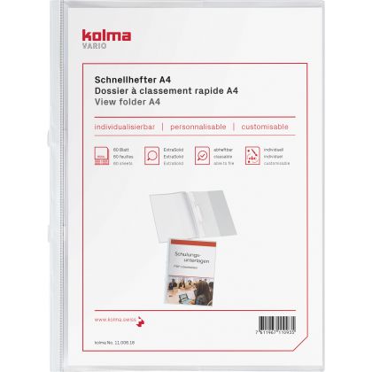 KOLMA     Schnellhefter Vario         A4