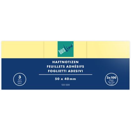 BÜROLINE  Haftnotizen            50x40mm