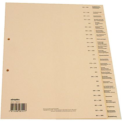 SIMPLEX   Register DE                 A4