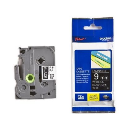 PTOUCH    Band, laminiert  weiss/schwarz