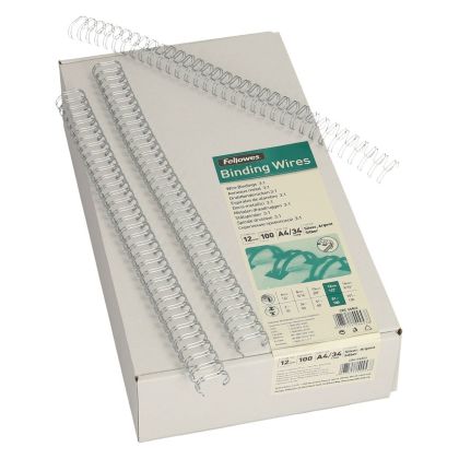 FELLOWES  Drahtbinderücken 12mm