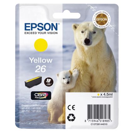 EPSON     Tintenpatrone           yellow