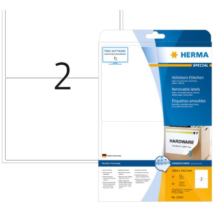 HERMA     Etiket. Movables 199,6x143,5mm