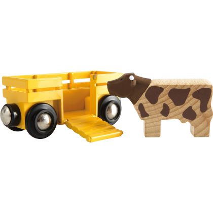 Tierwagen mit Kuh