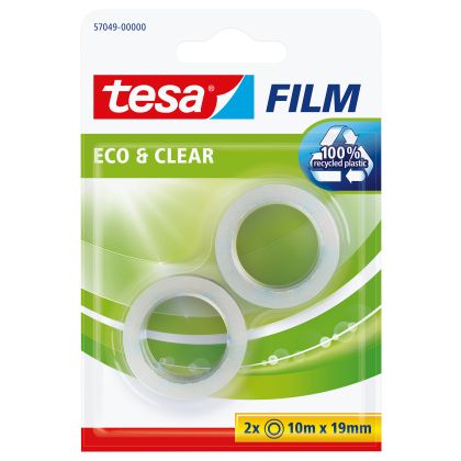 TESA      Klebeband eco & clear 19mmx10m