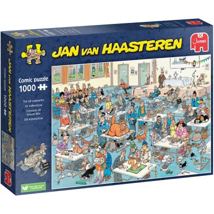 Puzzle Die Katzenshow