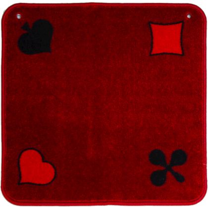 Jassteppich rot Piquet