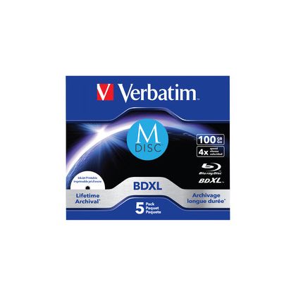 VERBATIM  BD-R   Jewel             100GB