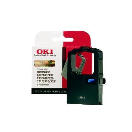 OKI       Farbband Nylon         schwarz