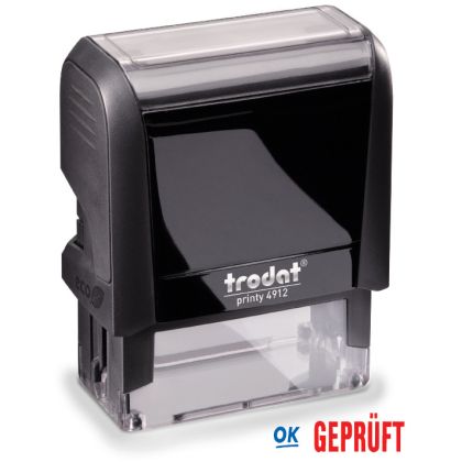 TRODAT    Stempel Geprüft