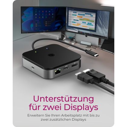 ICY BOX   USB4 DockingStation Dual
