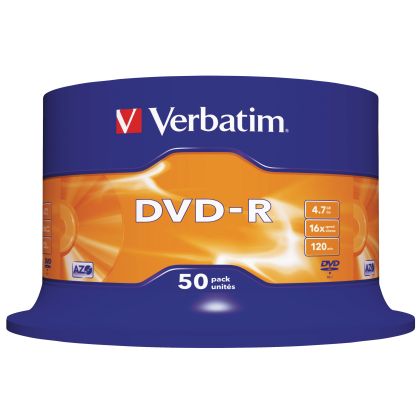 VERBATIM  DVD-R   Spindle          4.7GB