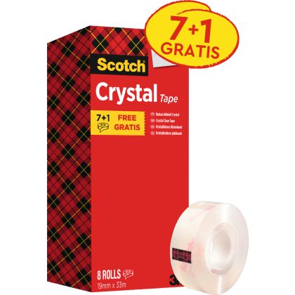 SCOTCH    Crystal Clear 600     19mmx33m