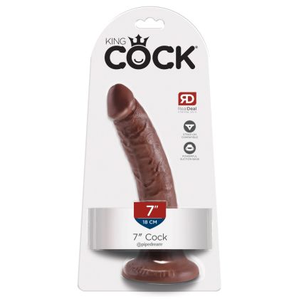 King Cock 7 Cock Brown