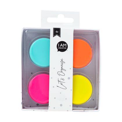 I AM CREA Magnet Button Let`s Organize