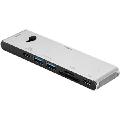 DELTACO   USB-C Dockingsstation