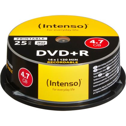 INTENSO   DVD+R    Cake Box        4.7GB