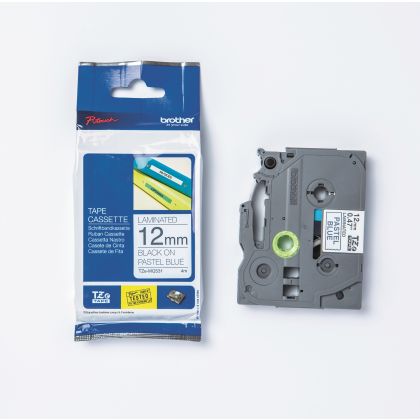 PTOUCH    Band, laminiert      schw/blau