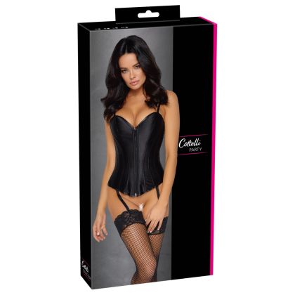 Corsage schwarz M