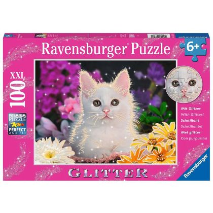 Puzzle Glitzerkatze