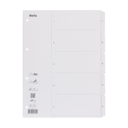 BIELLA    Register Karton, SmartIndex A4
