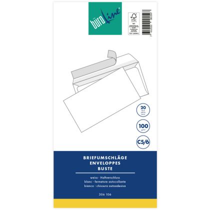 BÜROLINE  Couvert o/Fenster         C5/6