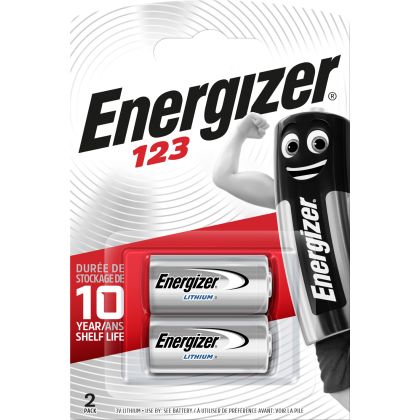 ENERGIZER Batterien CR123           3.0V