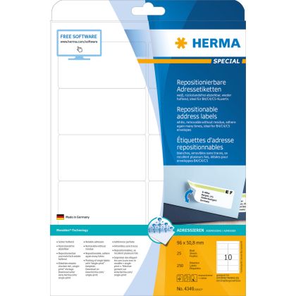 HERMA     Etiketten SPECIAL    96x50.8mm
