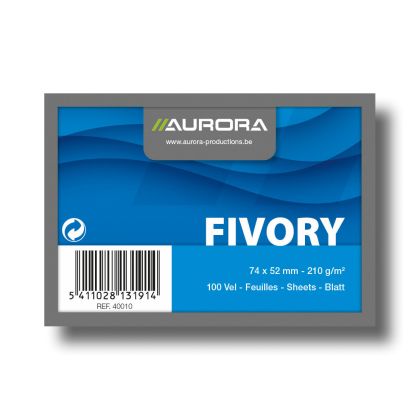 AURORA    Karteikarten blanko         A8