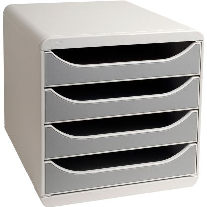 EXACOMPTA Schubladenbox             grau