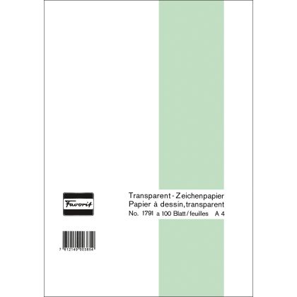FAVORIT   Transparentpapier           A4