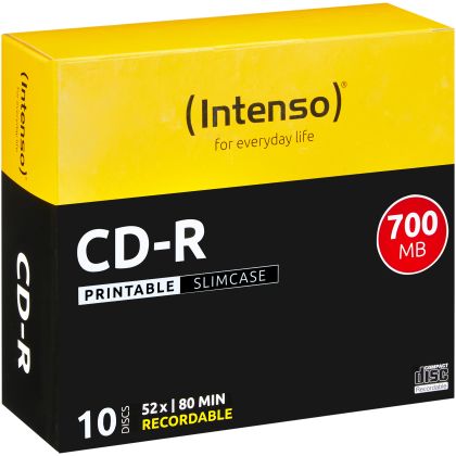 INTENSO   CD-R Slim          80MIN/700MB