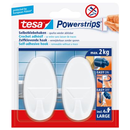 TESA      Powerstrips Haken